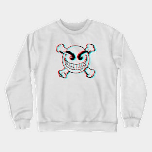 Retro 3D Glasses Style - Evil Ernie Crewneck Sweatshirt